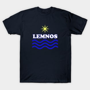 LEMNOS-Greece Sun Water T-Shirt